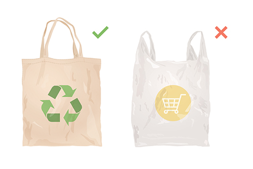 Adopt Reusable Bag Practices